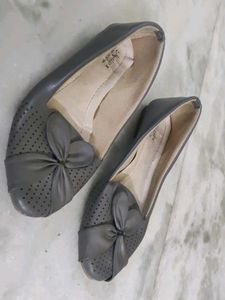 Grey Colour Footwear