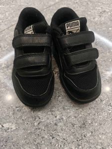 Kids Puma Black Sneakers