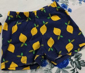Lemon Print Kids Outfit