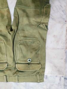Trouser Pant Mehndi Green Colour