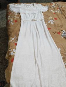 WHITE LONG MAXI DRESS🤍✨🌸