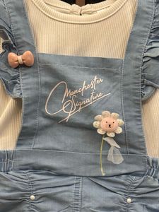 Mayoral Baby Blue Romper Outfit