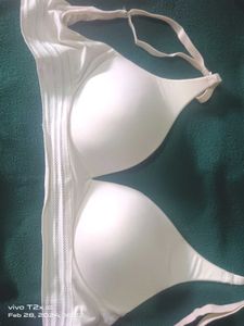 Comfortable White Bra By Marks &amp; Spencer