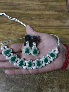 Emerald Green Jewelry Set