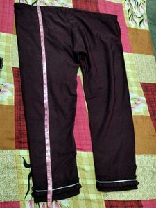 Elegant Burgundy Abaya Set