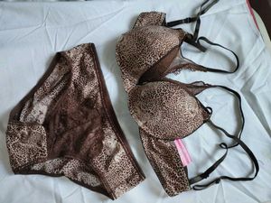 Leopard Print Lingerie Set