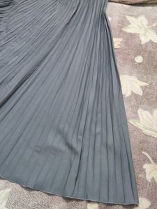 Pleated Midi Skirt