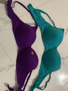 Colorful Bra Set