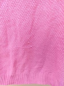 Wool Top / Net Design Sleeves