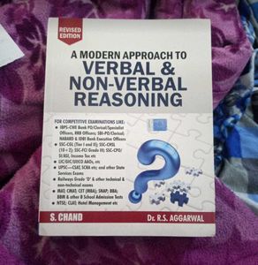 Verbal &amp; Non-Verbal Reasoning Book