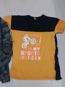 Combo Shirt,And Tsshirt,Slightly Used