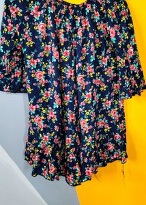 Floral Print Skirt