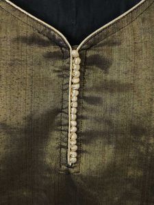 Zari Olive Colour Kurta