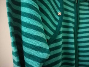 Blue Striped Sweater