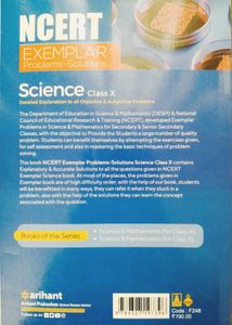 Arihant NCERT Exemplar Science 10th Latest