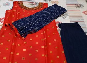 Red Indian Salwar Kameez