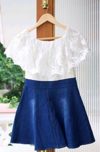 Denim Fusion Dress