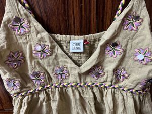 Floral Embroidered Top