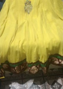 Yellow Indian Dress
