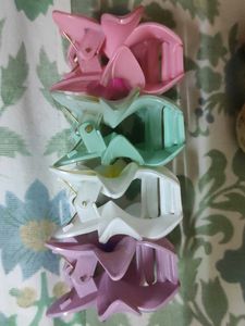 Flower Hair Claws
