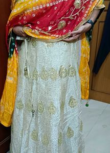 Combo Of Festive Lehanga Choli Dupatta &amp;Jwellery