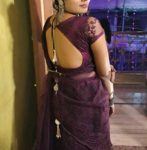 Purple Designer Lehenga