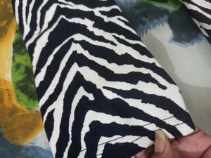 Beautiful Zebra Print Top Amazing Piece 😍