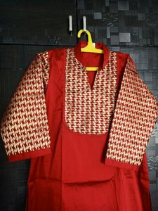 New Red Kurtaa