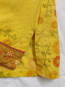 Mustard Boho Top