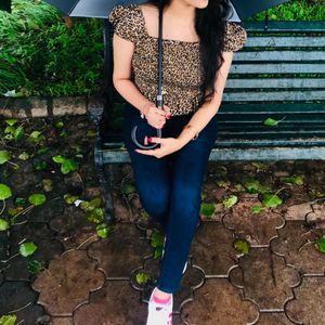 Leopard Print Top