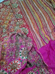 Full Sequence Work Double Shaded Saree💖