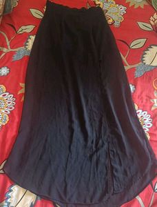 Elegant Black Ethnic Skirt