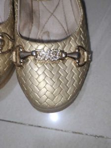 Girls Gold Shoes