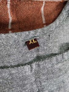 Checkered Open Front Top