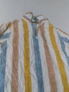 Huge Sale 🔴 🔴 😁 Striped V-Neck Tunic Top