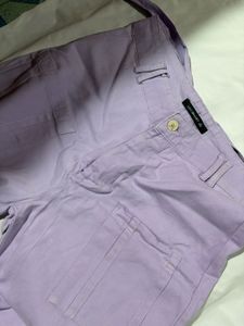 Lilac Cargo Pants