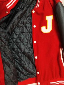 Korean Leather Varsity Jacket(Unisex)