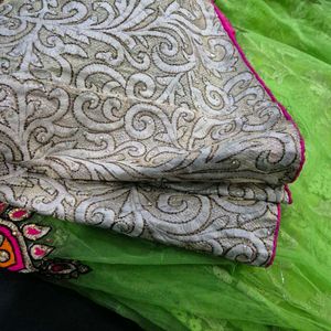 Gorgeous Green Lehenga Choli Set