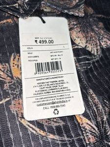 SHEIN New With  Tag ..Floral Print Shirt
