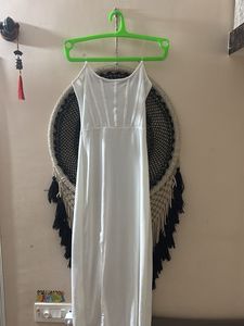 White Slip Dress