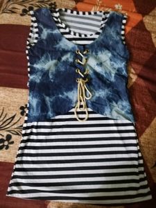 Striped & Tie-Dye Top