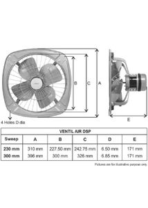 Havells Ventilation Fan - Brown