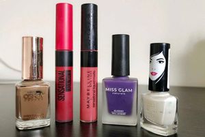 Makeup Bundle: Lipsticks &amp; Nail Polish