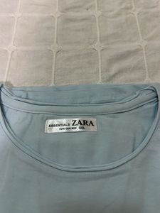 Light Blue Zara T-Shirt