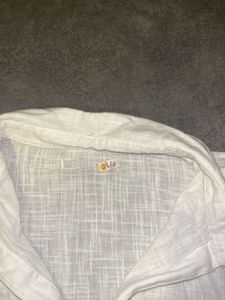 White Cotton Shirt