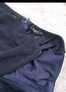 Sparkly Navy Mini Dress