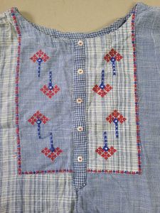 Indo Western Crop Top