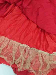 A Red Princess Gown