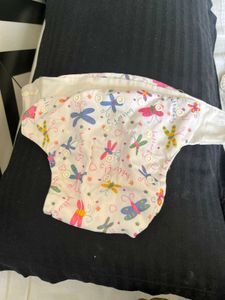 2 Cotton Diapers &amp; Unused Nappie