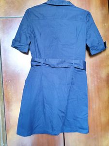 Belted Shirt Dress